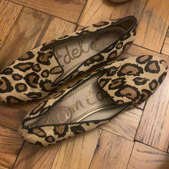 Sam Edelman Leopard Print Loafer - Picture 2 of 3